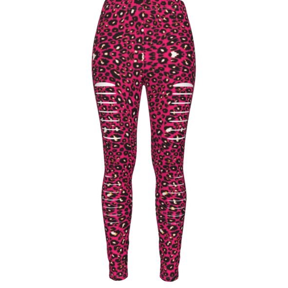 fullbreedcustom Print Women's Ripped Leggings