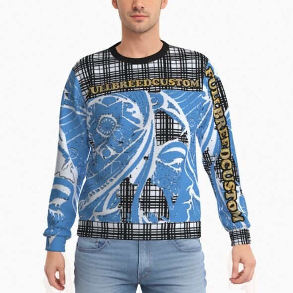 fullbreedcustom Print Men's Heavy Fleece Sweatshirt