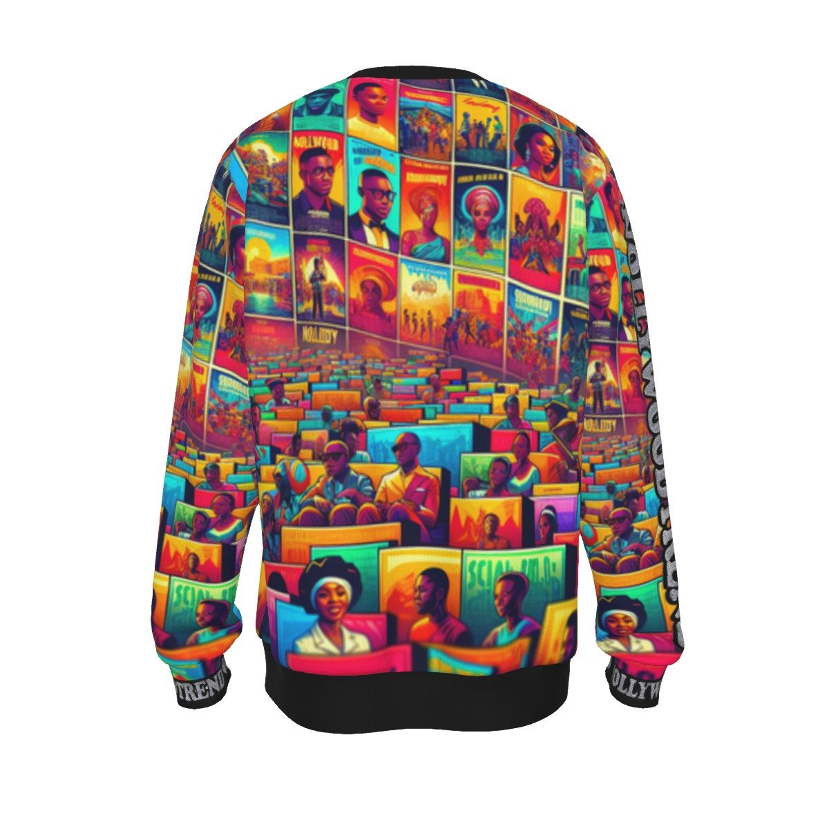 FullbreedCustom Print Men's Sweater - Image 2