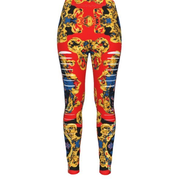 fullbreedcustom  Print Women's Ripped Leggings