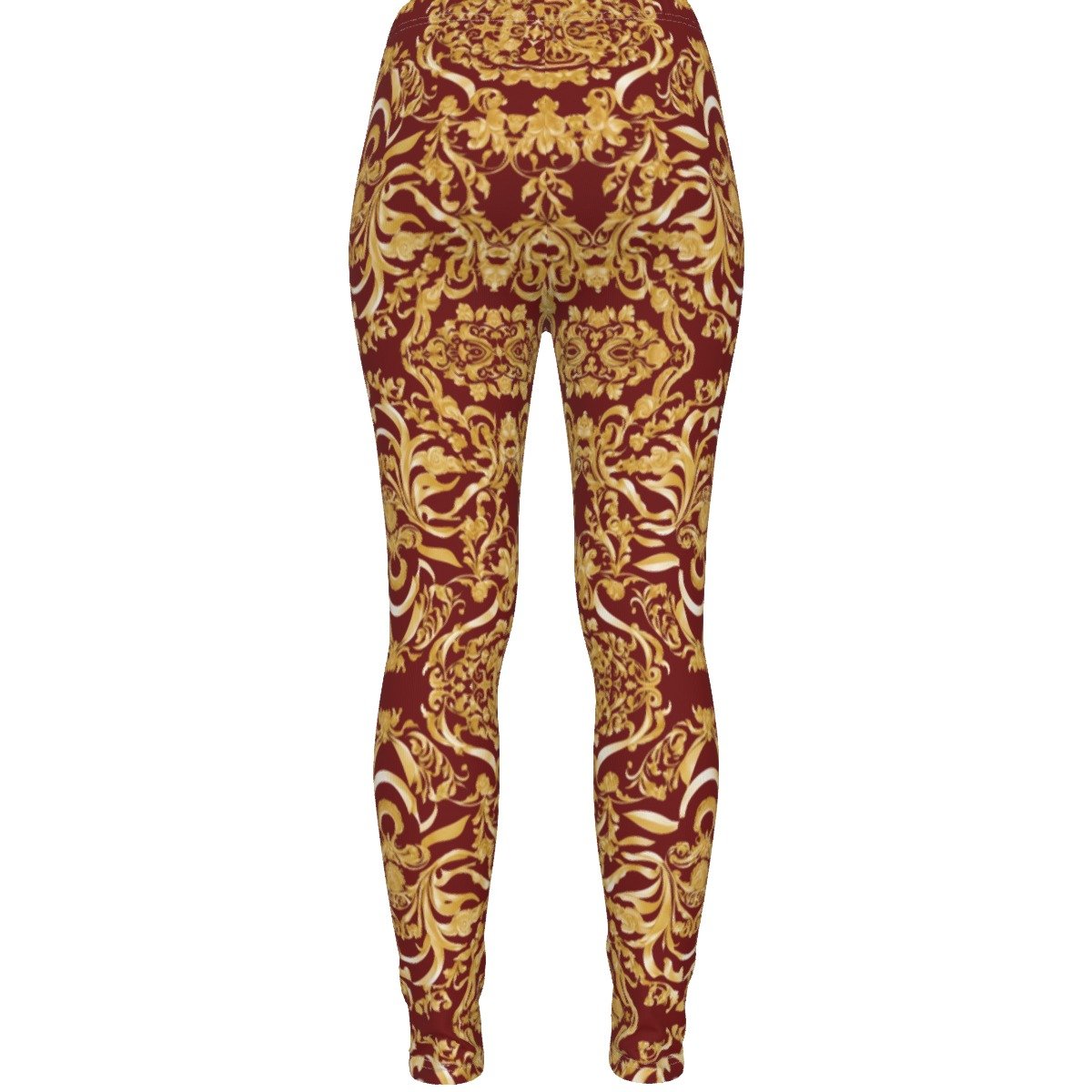 fullbreedcustom Print Women's Ripped Leggings - Image 2