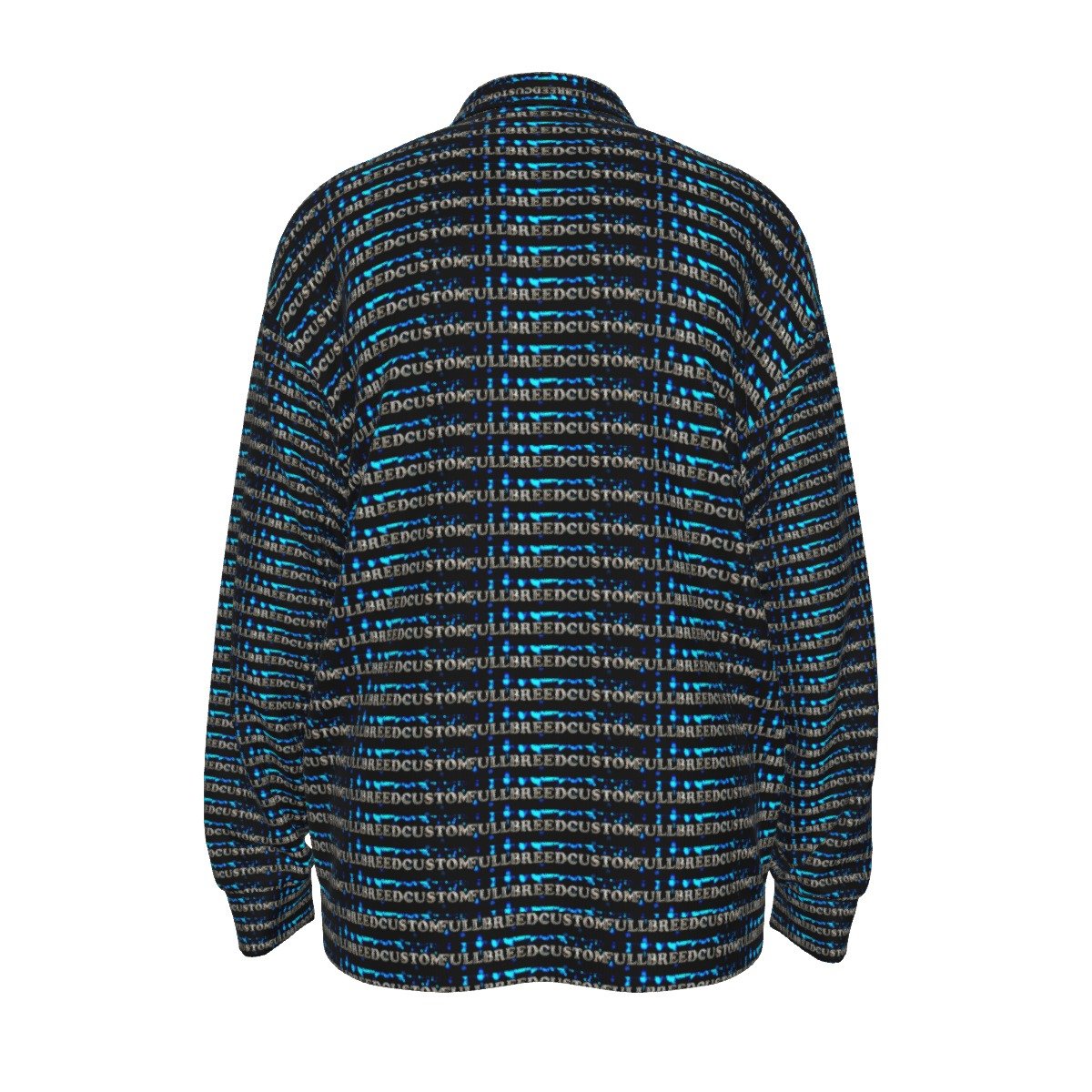 All-Over Print Unisex Lapel Collar Sweater - Image 2