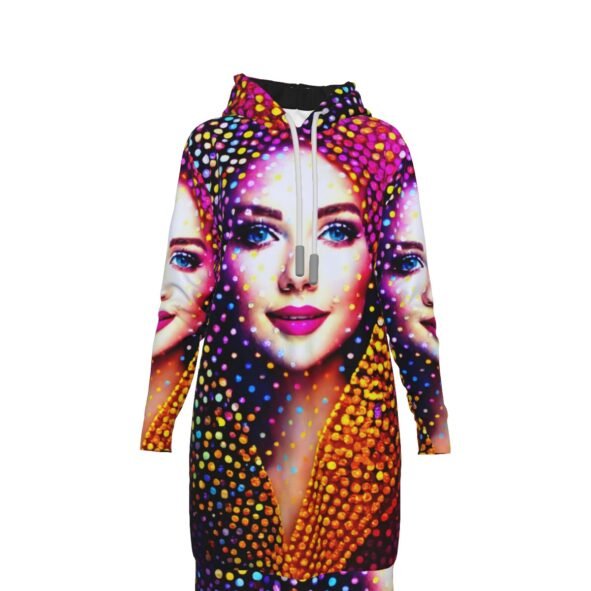 fullbreedcustom Print Women's Heavy Fleece Long Hoodie