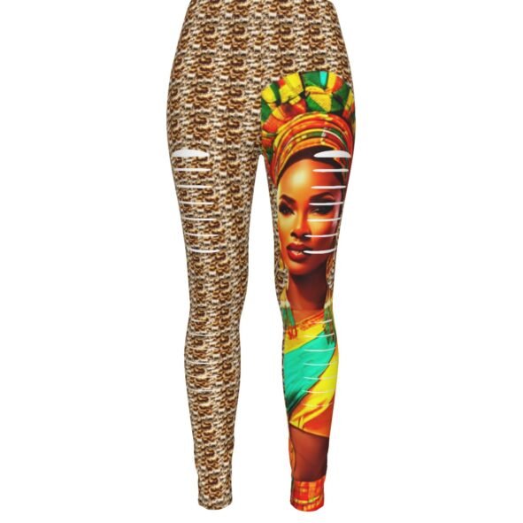 FullbreedCustom Women's Ripped Leggings