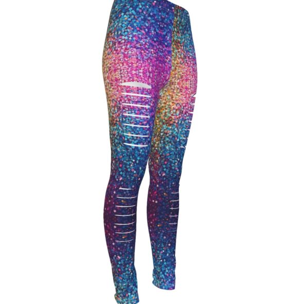 fullbreedcustom Print Women's Ripped Leggings