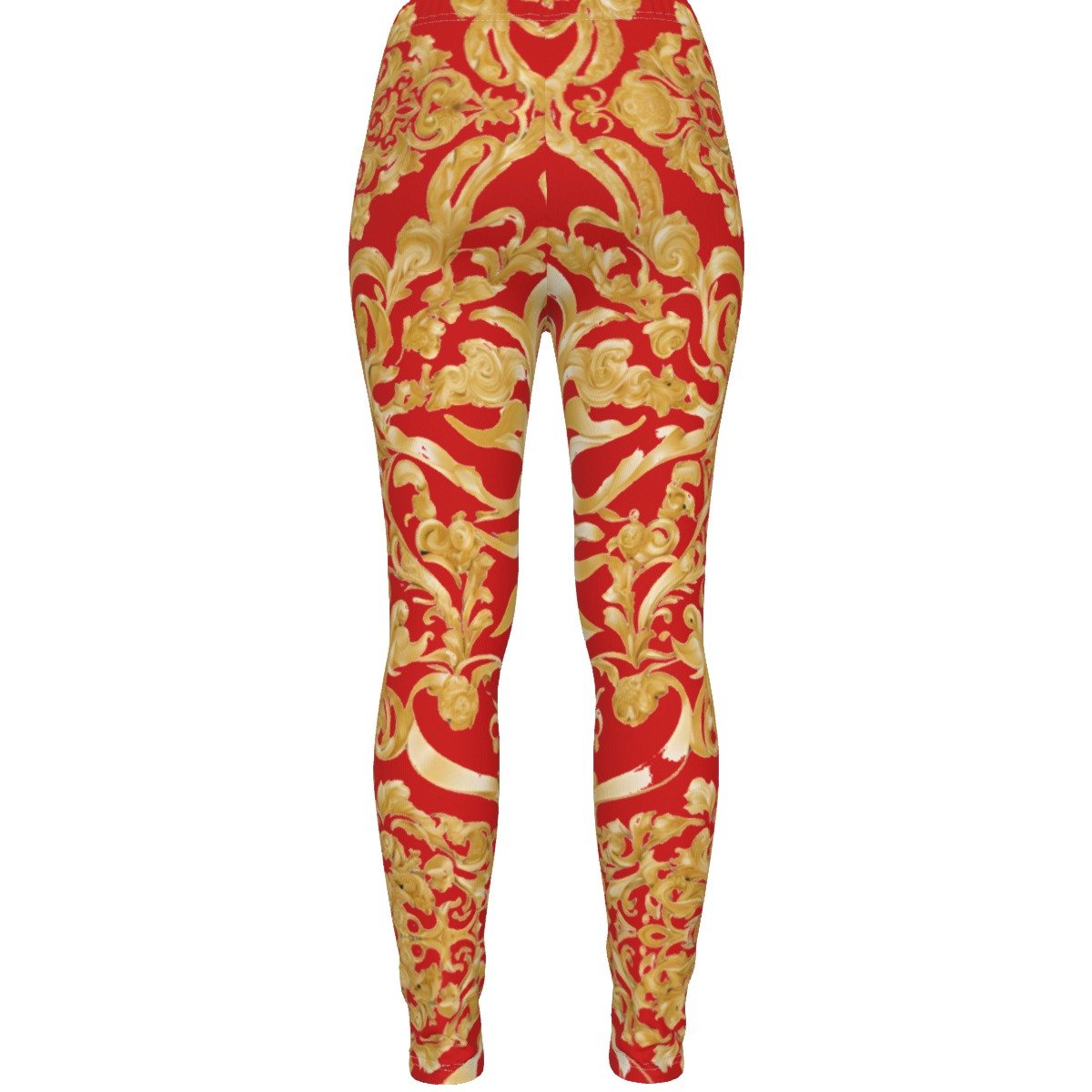 fullbreedcustom Print Women's Ripped Leggings - Image 2