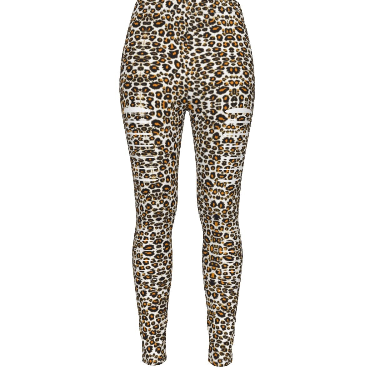 fullbreedcustom Print Women's Ripped Leggings