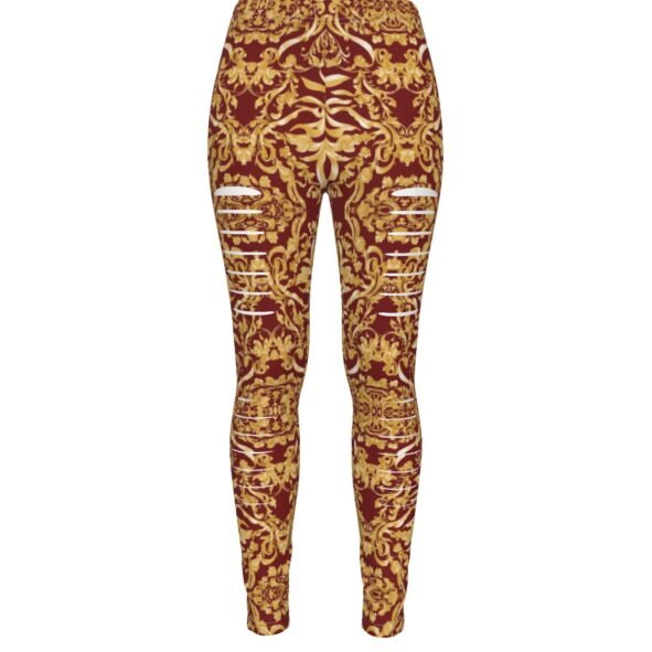 fullbreedcustom  Print Women's Ripped Leggings