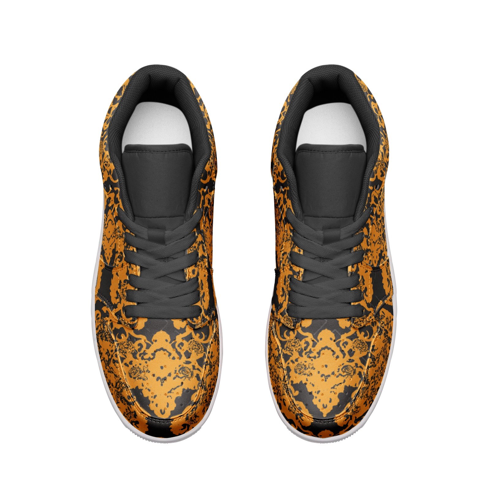 Unisex Low Top Leather Sneakers - Image 6