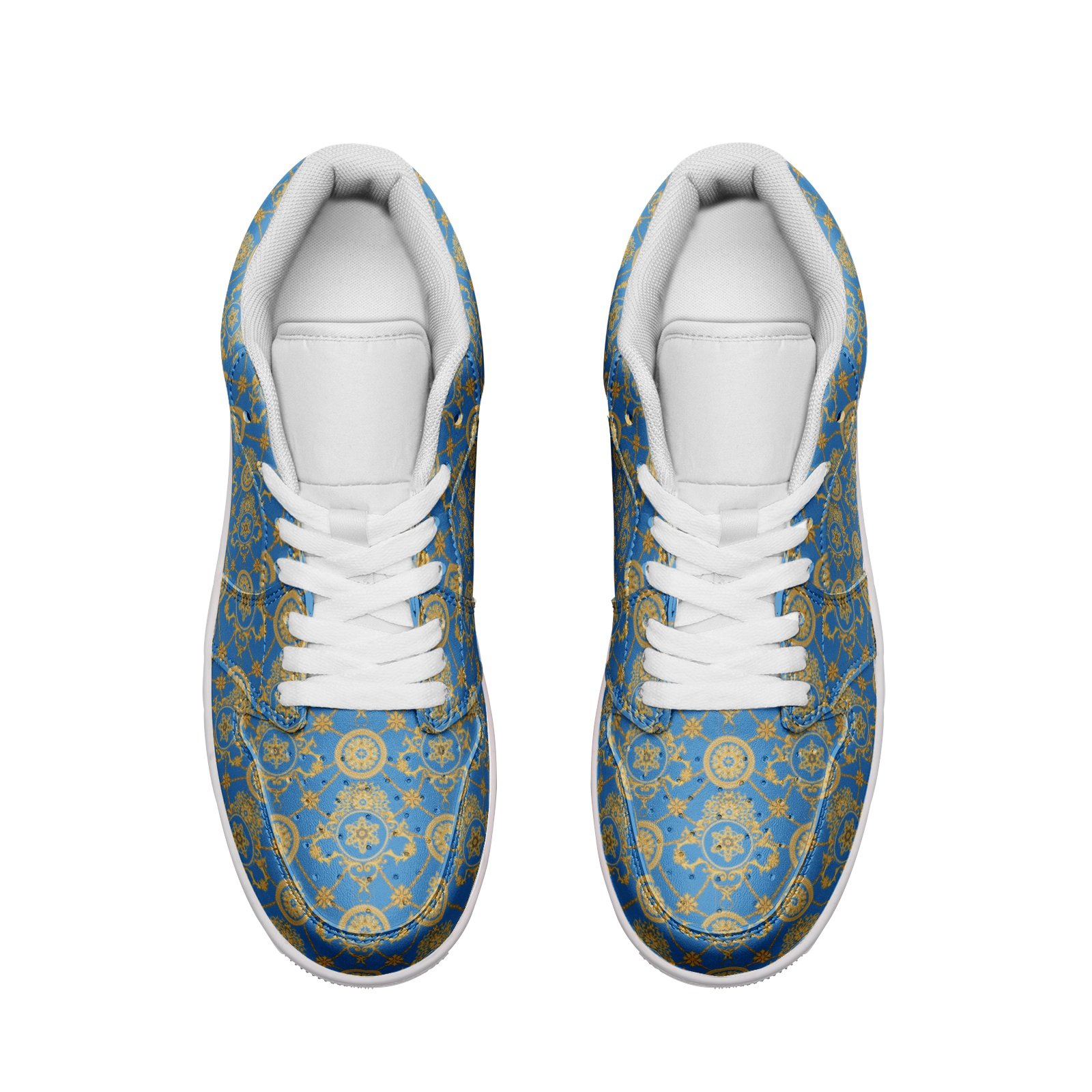 kokorepublic Unisex Low Top Leather Sneakers - Image 3