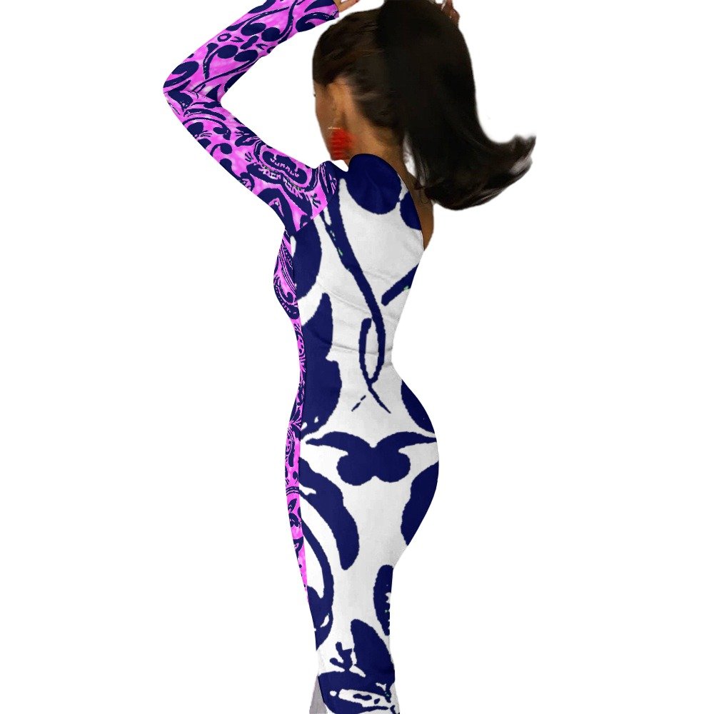 fullbreedcustom Half Sleeve Slit Dress - Image 2