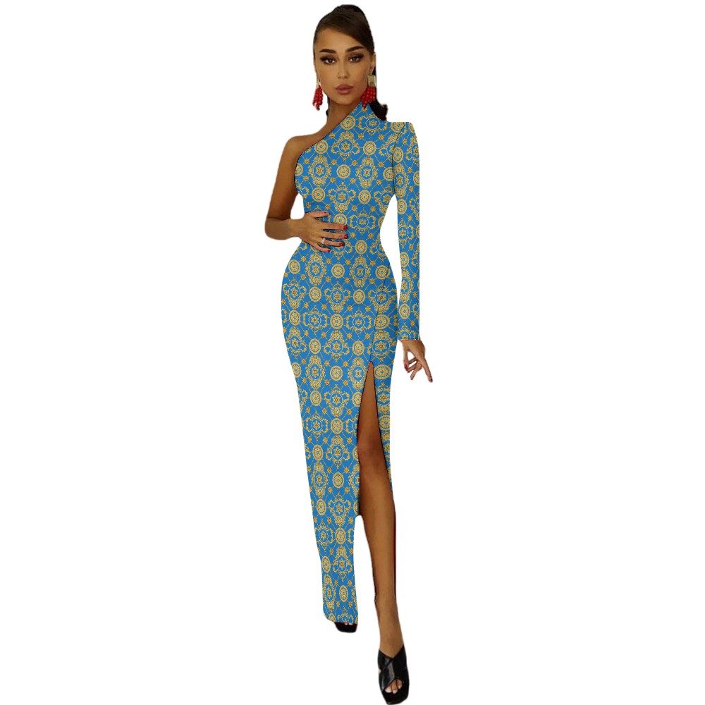 fullbreedcustom Half Sleeve Slit Dress - Image 4