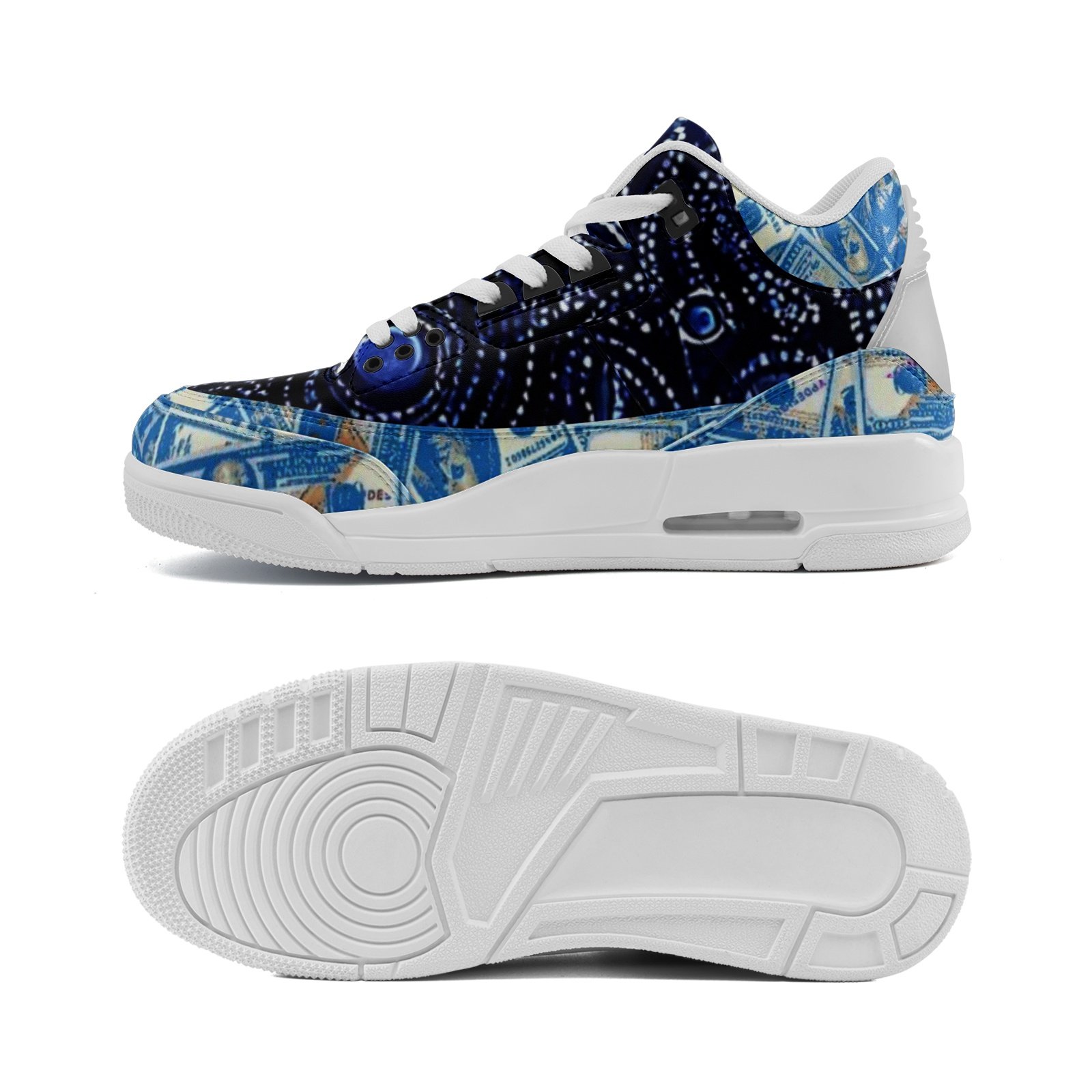 FullbreedCustom nisex Non Slip Sneakers Lace Up Fashion Shoes - Image 4