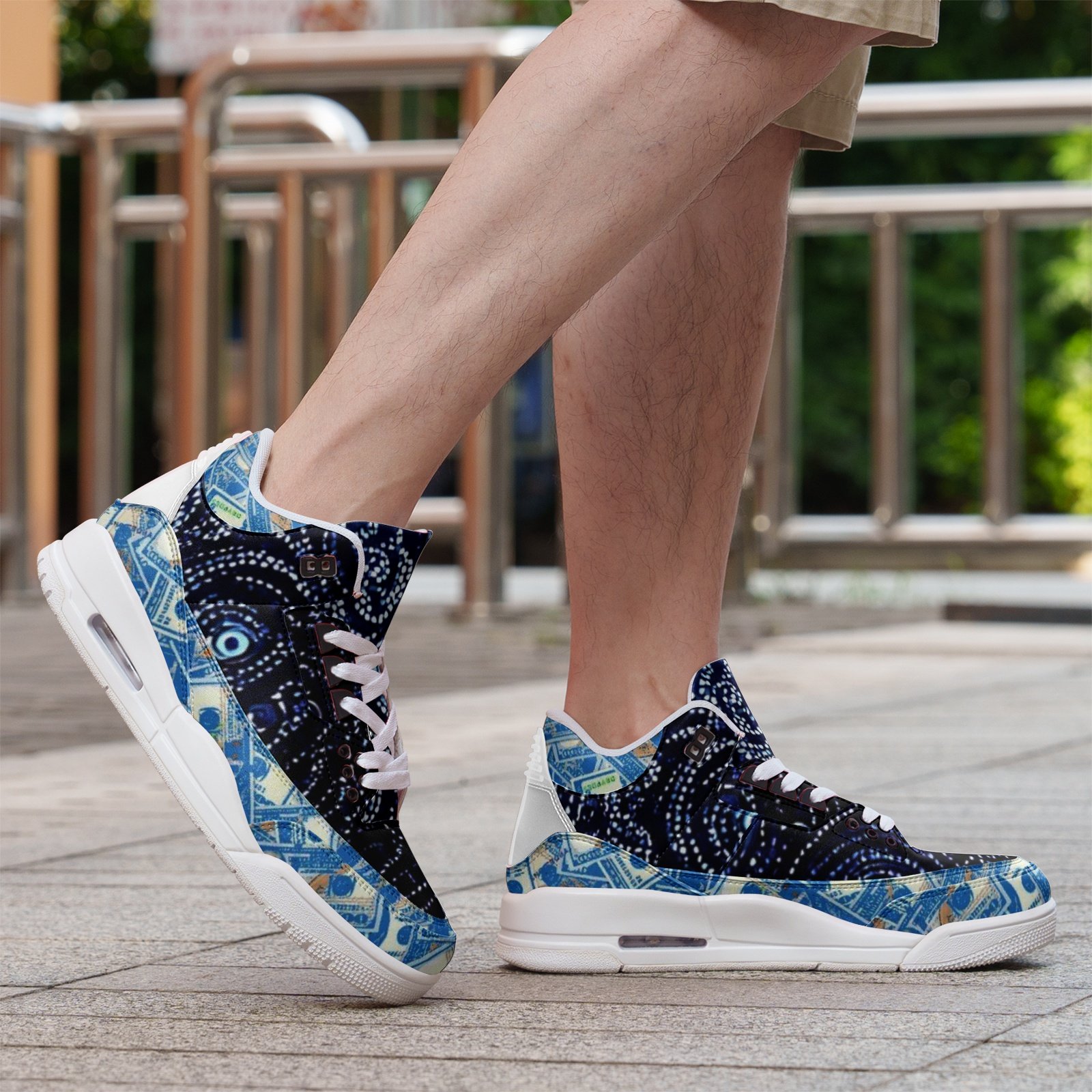 FullbreedCustom nisex Non Slip Sneakers Lace Up Fashion Shoes - Image 7