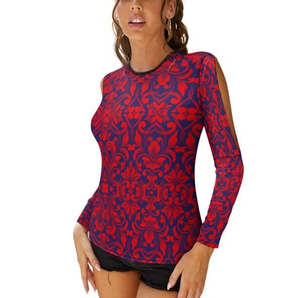 FullbreedCustom  Women's Off Shoulder T-Shirt