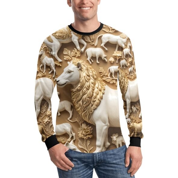 fullbreedcustom Men's Long Sleeve T-shirt(ModelT51)