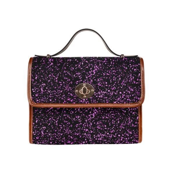 fullbreedcustom Waterproof Canvas Bag-Brown (All Over Print) (1641)