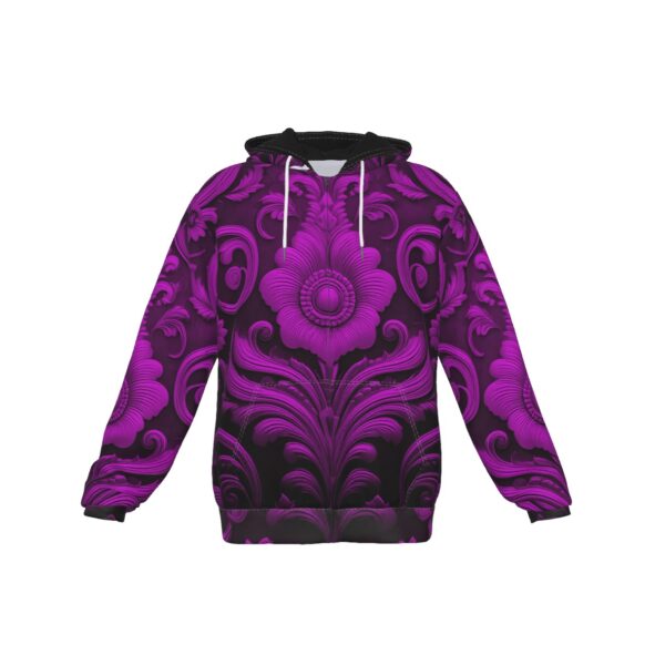 fullbreedcustom Print Zip Up Hoodie With Pocket