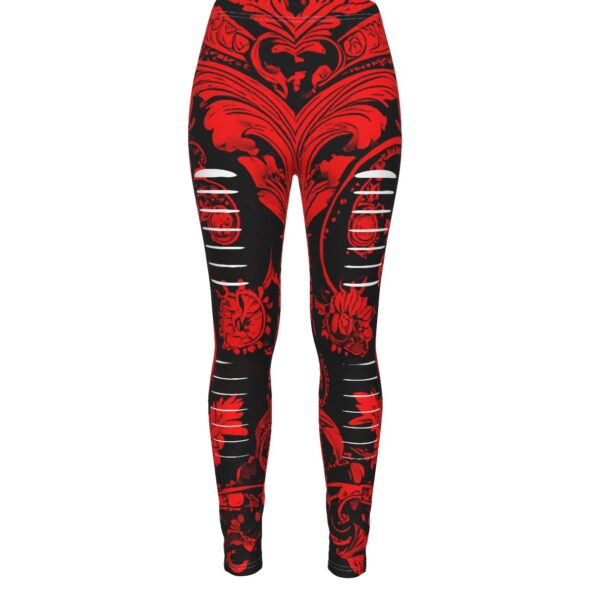 fullbreedcustom. Print Women's Ripped Leggings