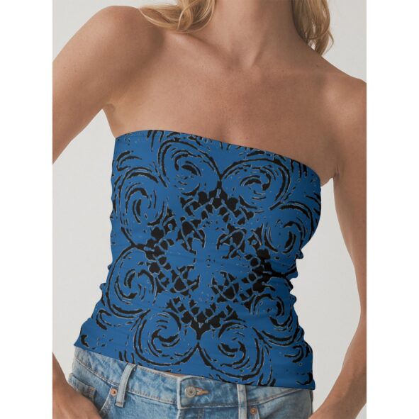 fullbreedcustom. Print Women's Double-Layer Strapless Top