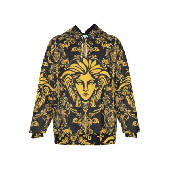 fullbreedcustom Print Men's Heavy Fleece Raglan Hoodie