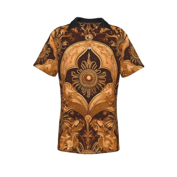 All-Over Print Men's Polo Shirt