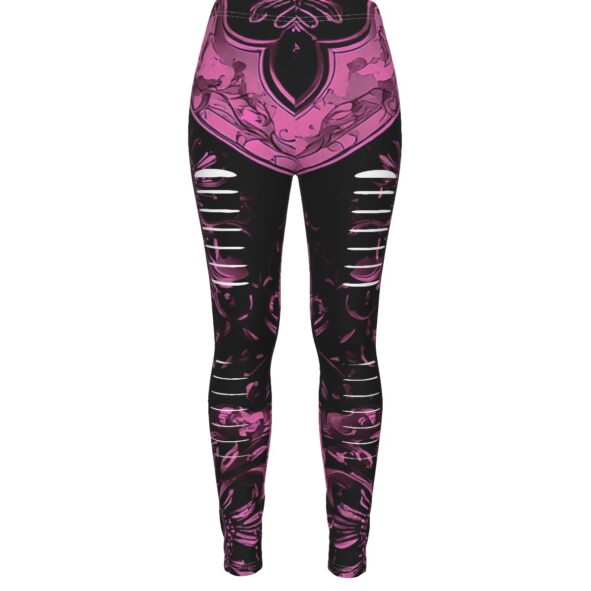fullbreedcustom Print Women's Ripped Leggings