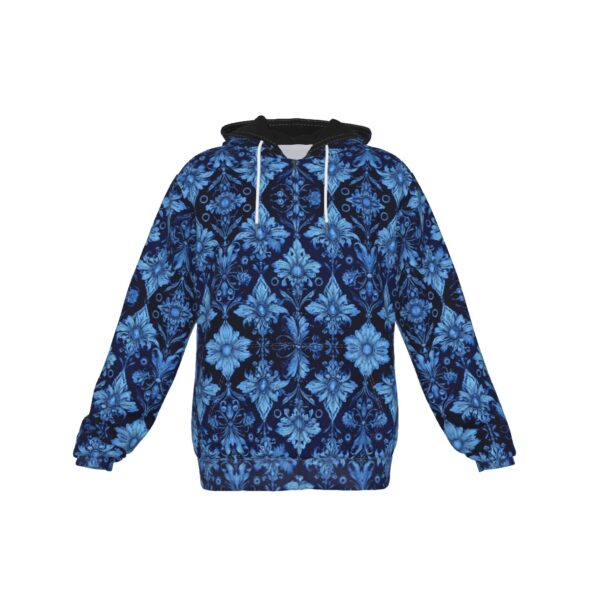 fullbreedcustom Print Zip Up Hoodie With Pocket