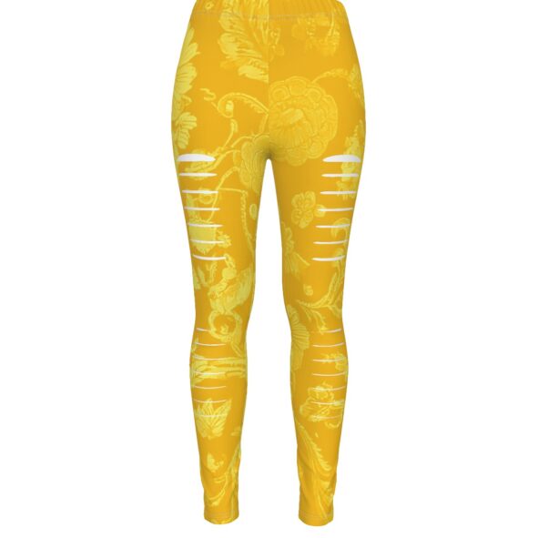 fullbreedcustom Print Women's Ripped Leggings