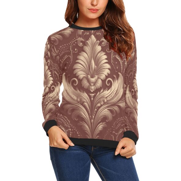 FullbreedCustom Women's All Over Print Sweatshirt (Model H18)