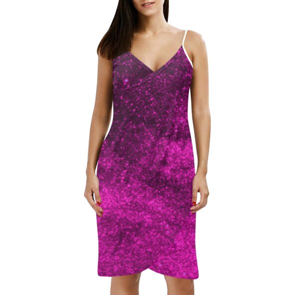 fullbreedcustom Spaghetti Strap Backless Beach Dress (D65)