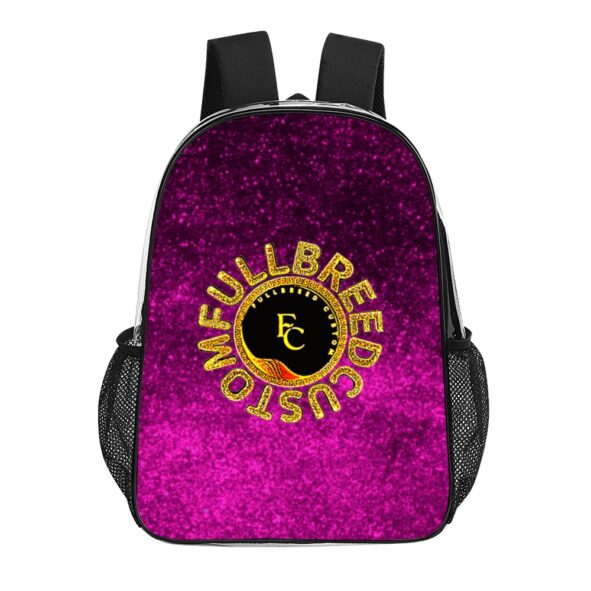 Tfullbreedcustom ransparent Bag 17 inch 2024 New