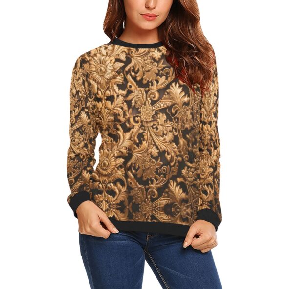 FullbreedCustom Women's All Over Print Sweatshirt (Model H18)