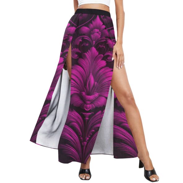 FullbreedCustom Women's High Slit Long Beach Dress (S40)