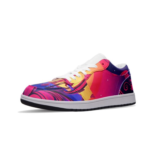 fullbreedcustom Unisex Low Top Leather Sneakers