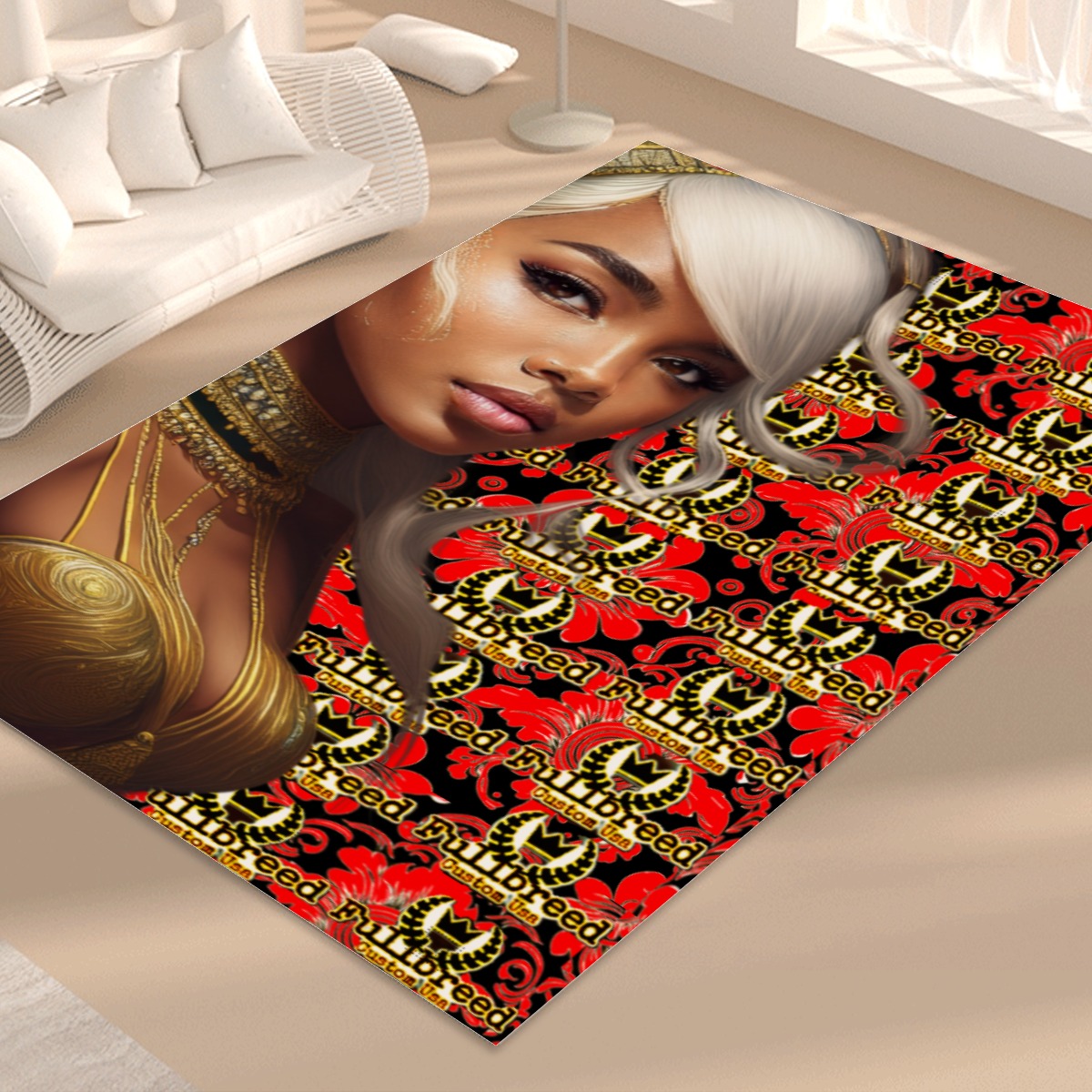 Foldable Rectangular Floor Mat - Image 2