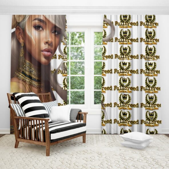 fullbreedcustom Curtains with Hooks (Large Size)