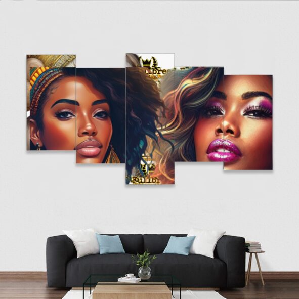 fullbreedcustom Framed five-piece mural