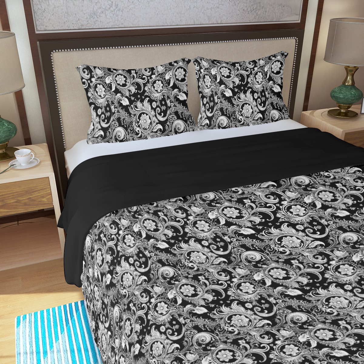 fullbreedcustom Three Piece Duvet Cover Set | Widened - Image 4