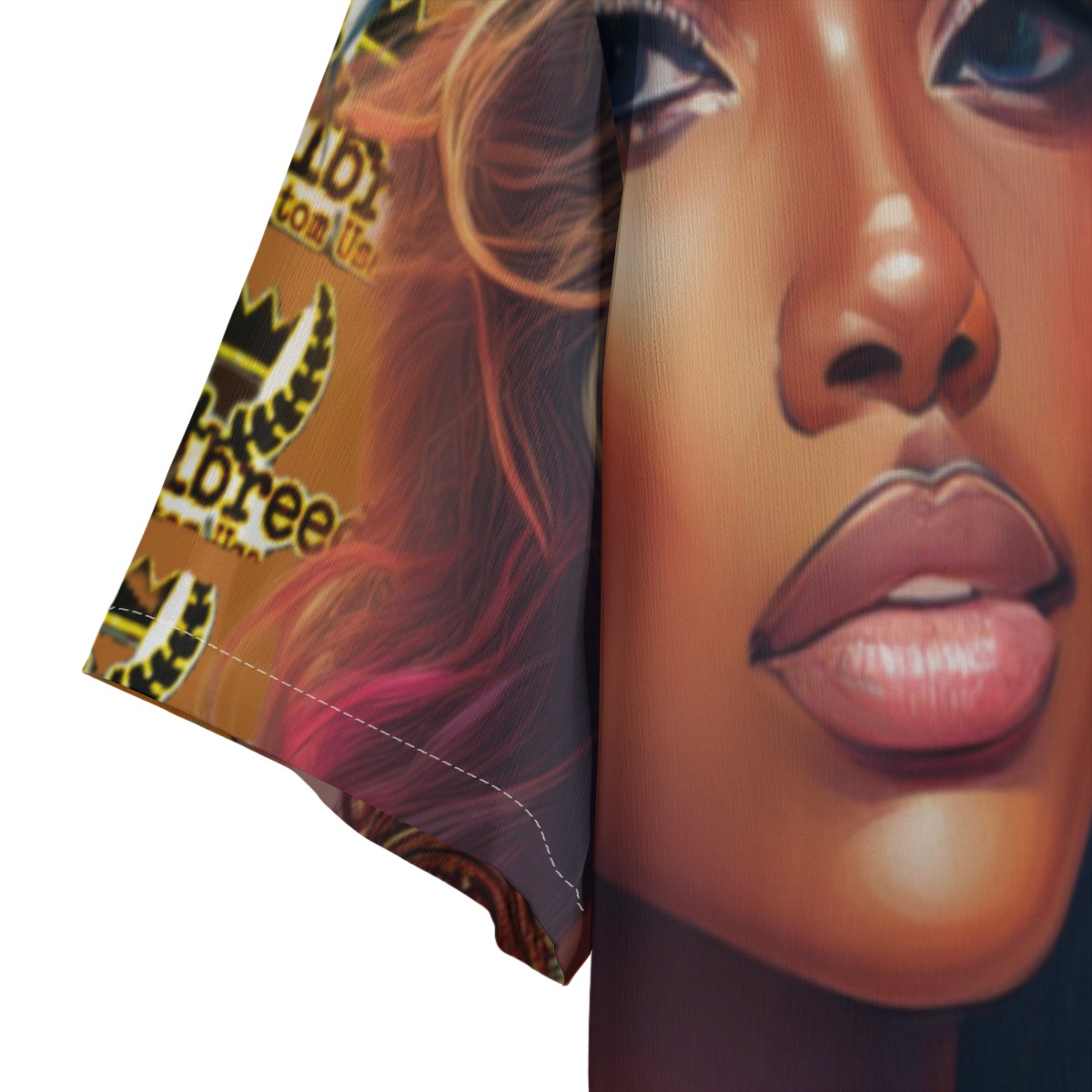 Fullbreedcustom Print Men's Hawaiian Shirt - Image 3