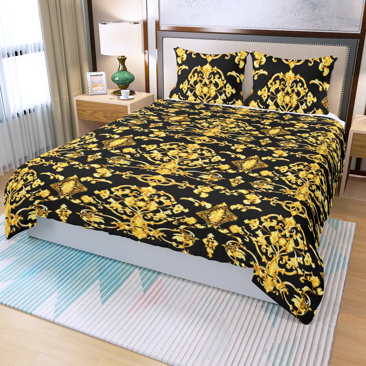 Three Piece Duvet Bedding Set - Image 3