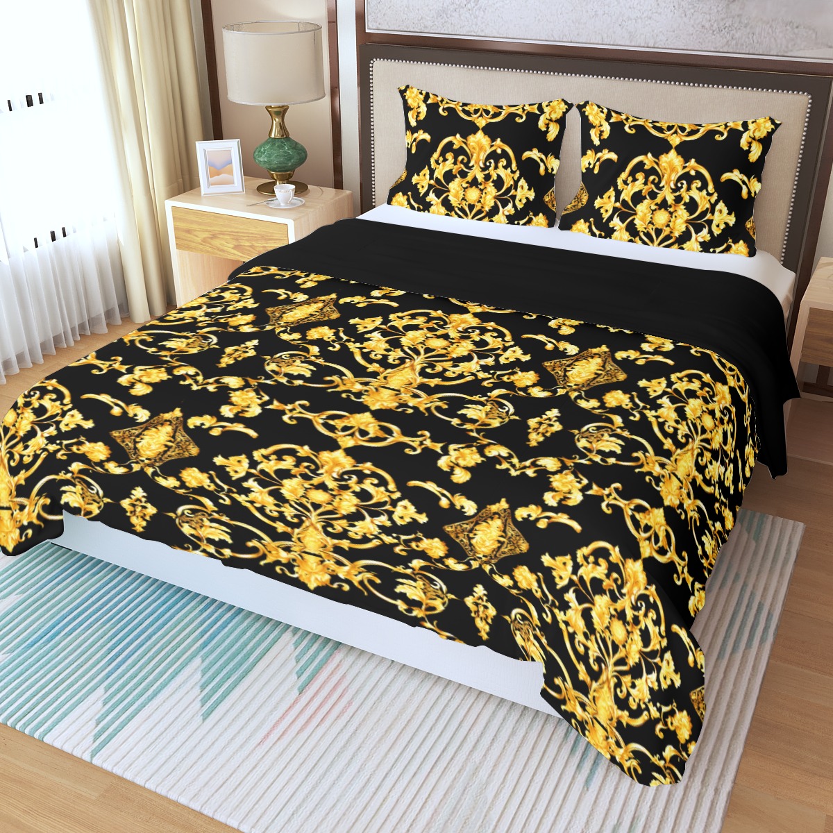 Three Piece Duvet Bedding Set