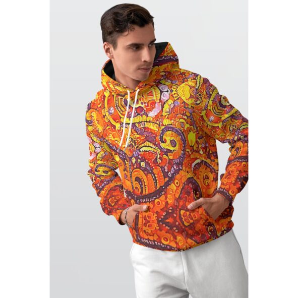 FullbreedCustom Print Men's Thicken Pullover Hoodie