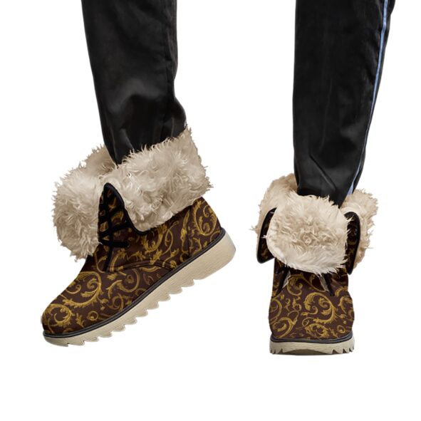 FullbreedCustom Print Women's Plush Boots