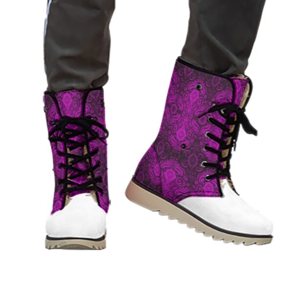 FullbreedCustom Print Women's Plush Boots