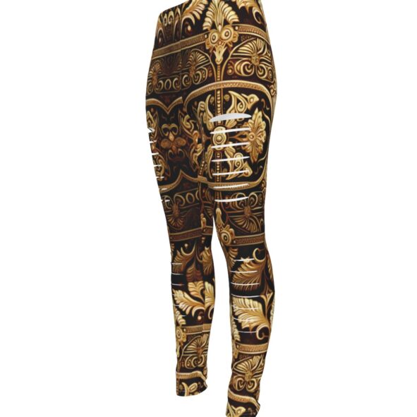 FullbreedCustom Print Women's Ripped Leggings