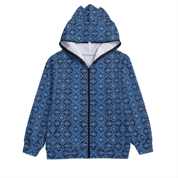 FullbreedCustom Print Unisex Pullover Hoodie With Zipper Closure