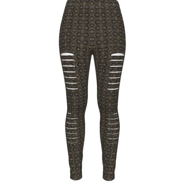 FullbreedCustom Print Women's Ripped Leggings