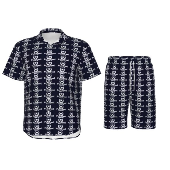 FullbreedCustom Print Men's Short Sleeve Shirt Set