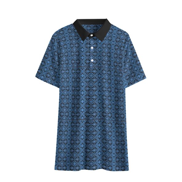 FullbreedCustom Print Men's Polo Shirt | Birdseye